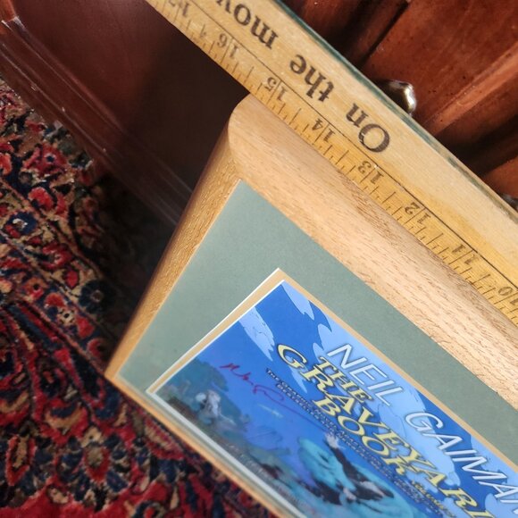 Neil Gaiman Signed Framed Graveyard Book Volume 2 Poster - Picture 4 of 6